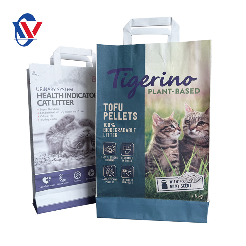 Macska alom Kraft papírcsomagoló táska